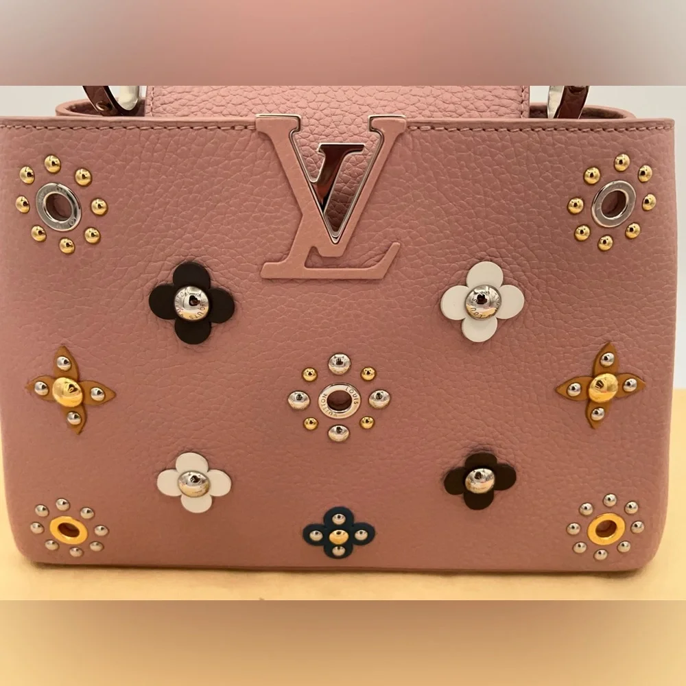 LV Capucines BB Mechanical Flowers Gorgeous Condition!